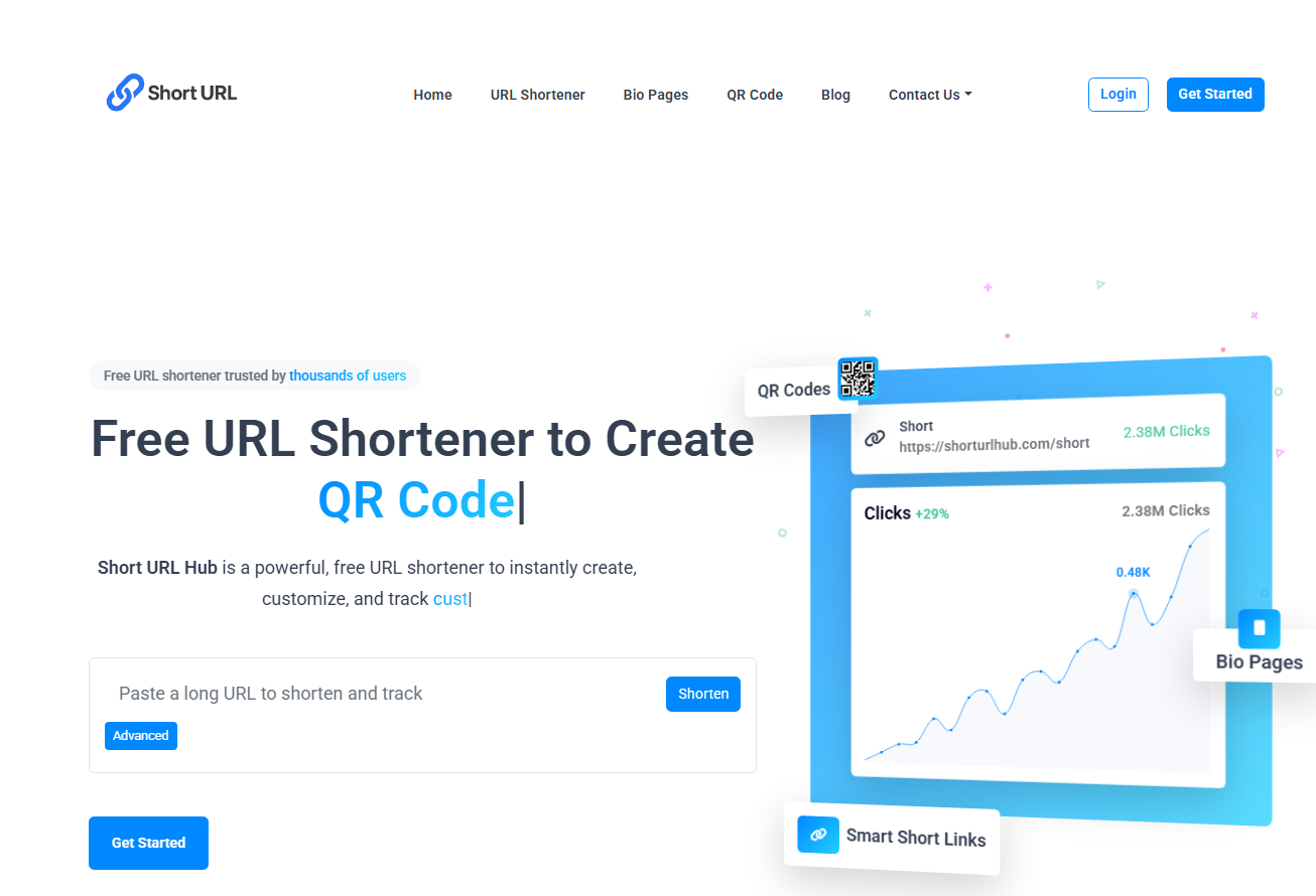 Free Url Shortener - Create Short Links Without Signup